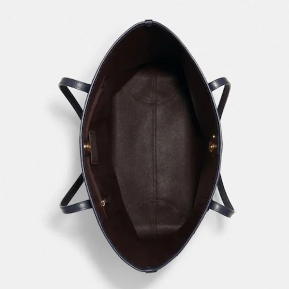 Coach City Tote in Signature Canvas with Kaffe Fassett Print - Picture 3 of 7